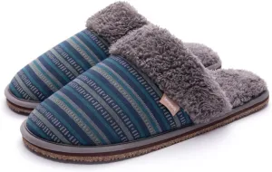 Feelgoodz Men’s Meridian Mule Faux Sherpa Indoor/Outdoor Slipper