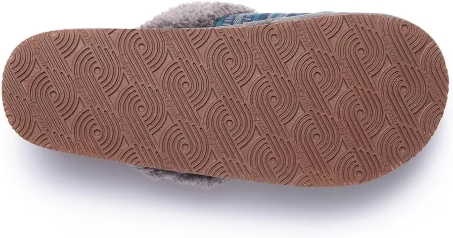 Feelgoodz Men’s Meridian Mule Faux Sherpa Indoor/Outdoor Slipper