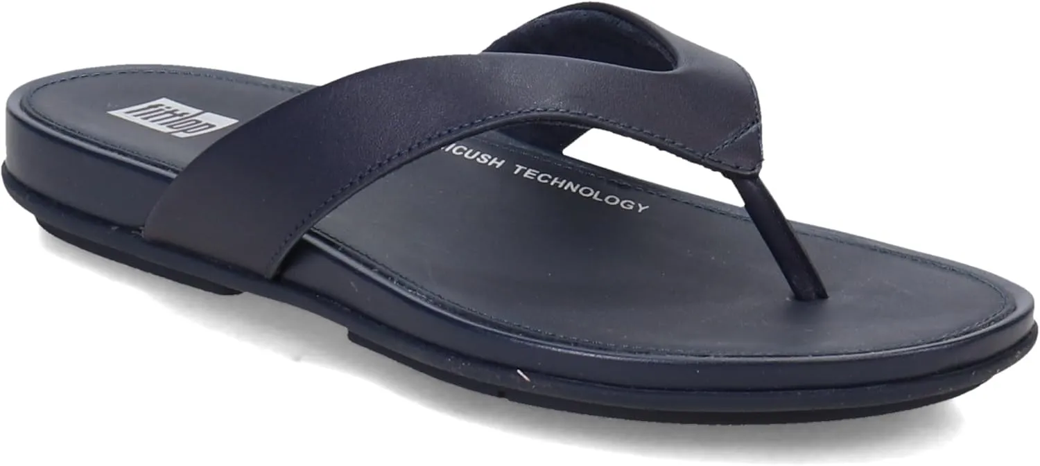 FitFlop Womens Gracie Leather Flip-Flops