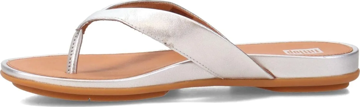 FitFlop Womens Gracie Leather Flip-Flops