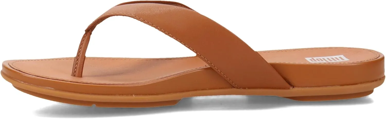 FitFlop Womens Gracie Leather Flip-Flops
