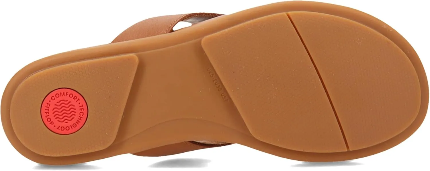 FitFlop Womens Gracie Leather Flip-Flops