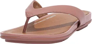 FitFlop Womens Gracie Leather Flip-Flops