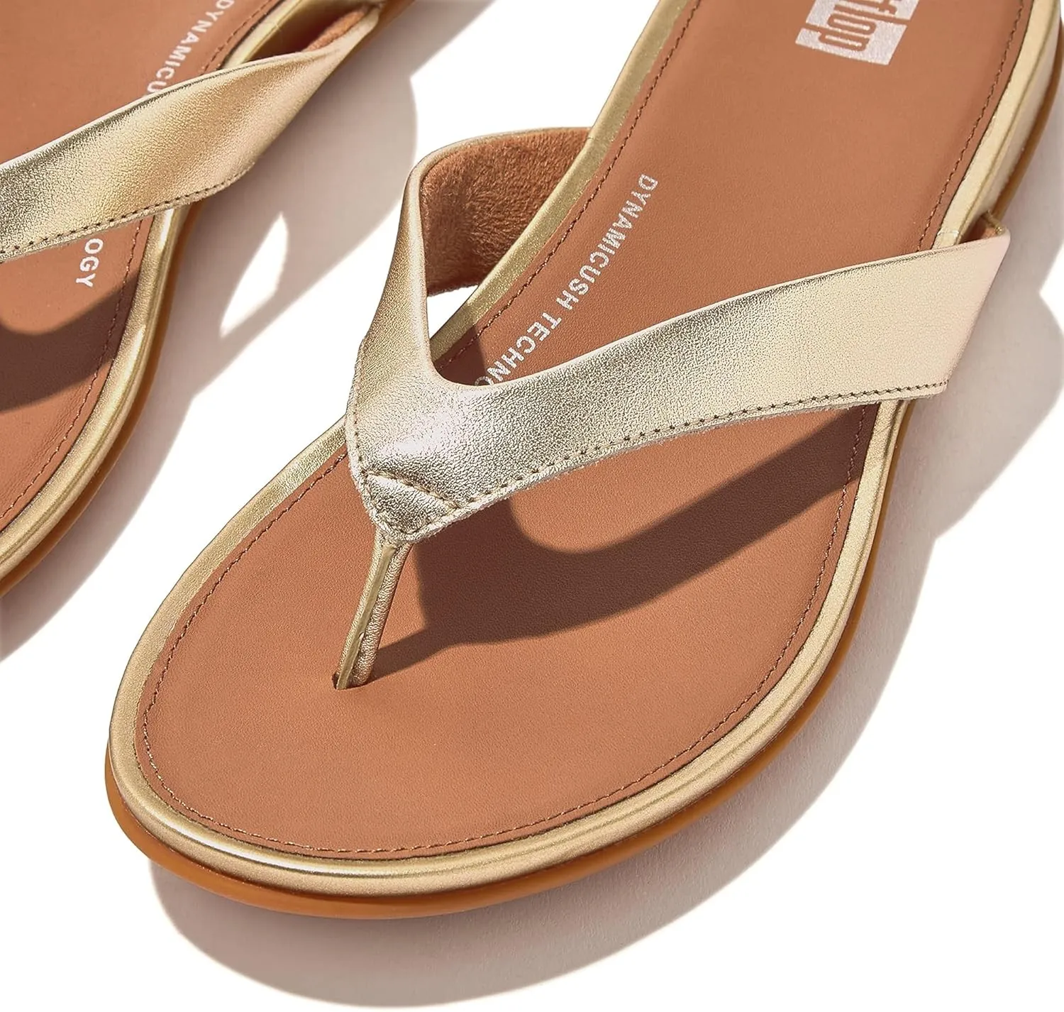 FitFlop Womens Gracie Leather Flip-Flops