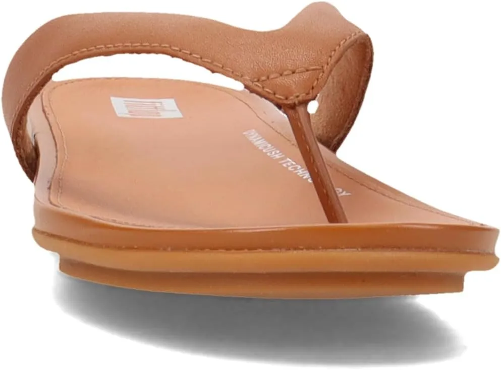 FitFlop Womens Gracie Leather Flip-Flops