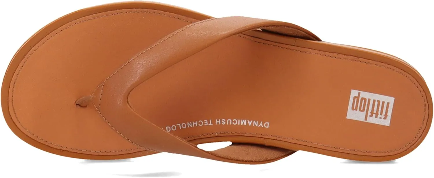 FitFlop Womens Gracie Leather Flip-Flops
