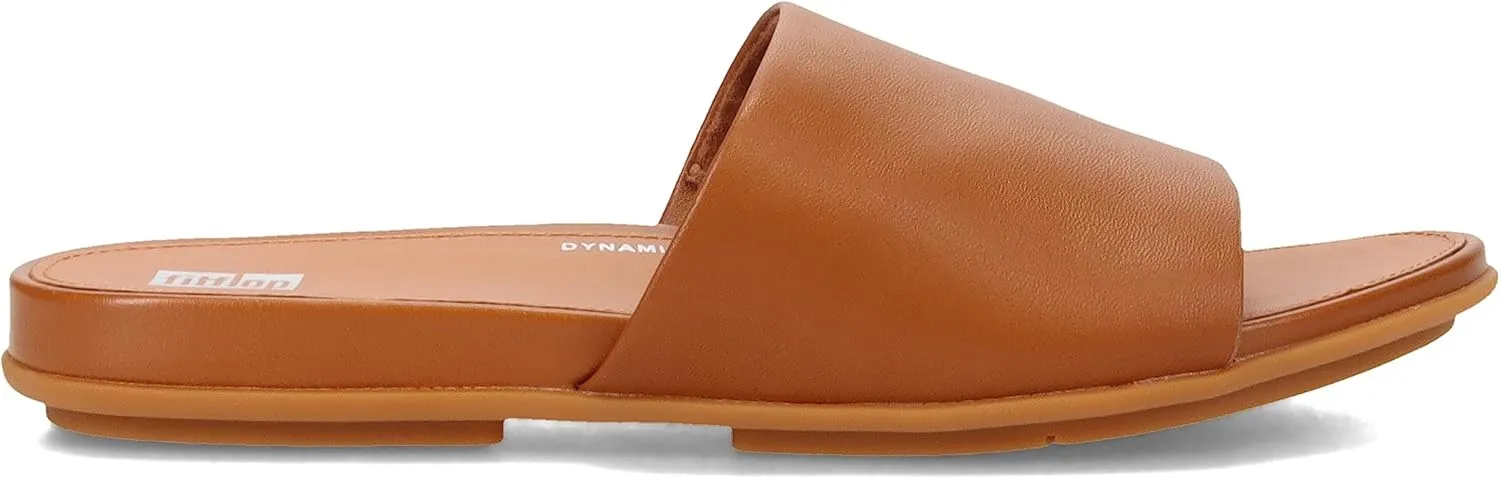 FitFlop Women's Gracie Leather Pool Slides Mule
