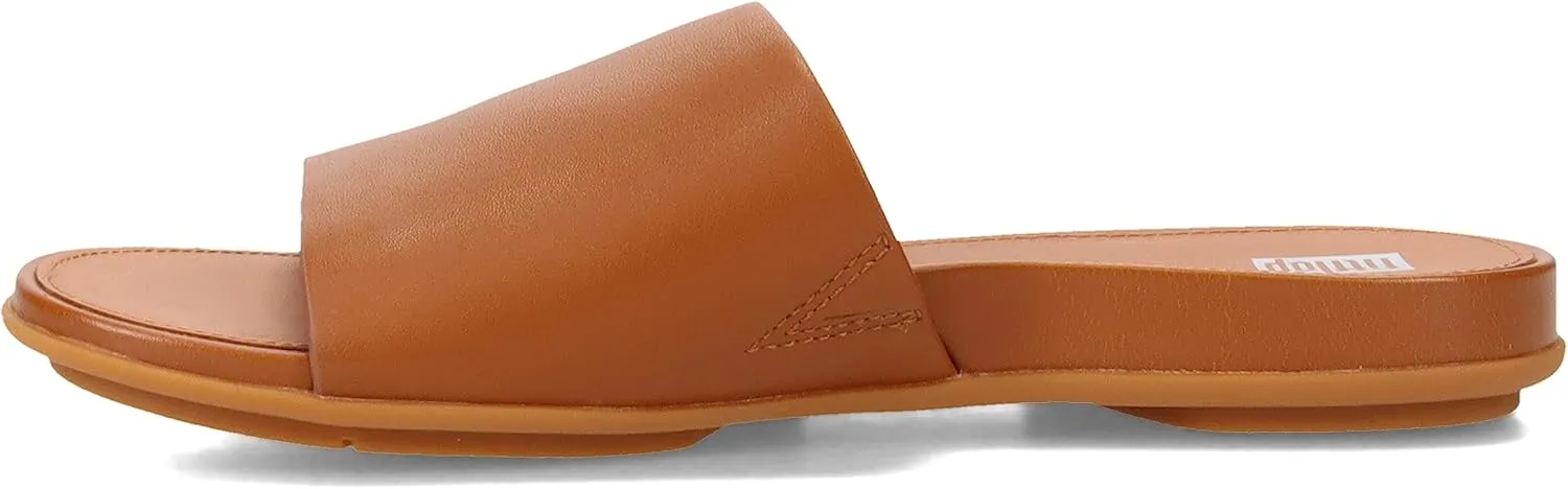 FitFlop Women's Gracie Leather Pool Slides Mule