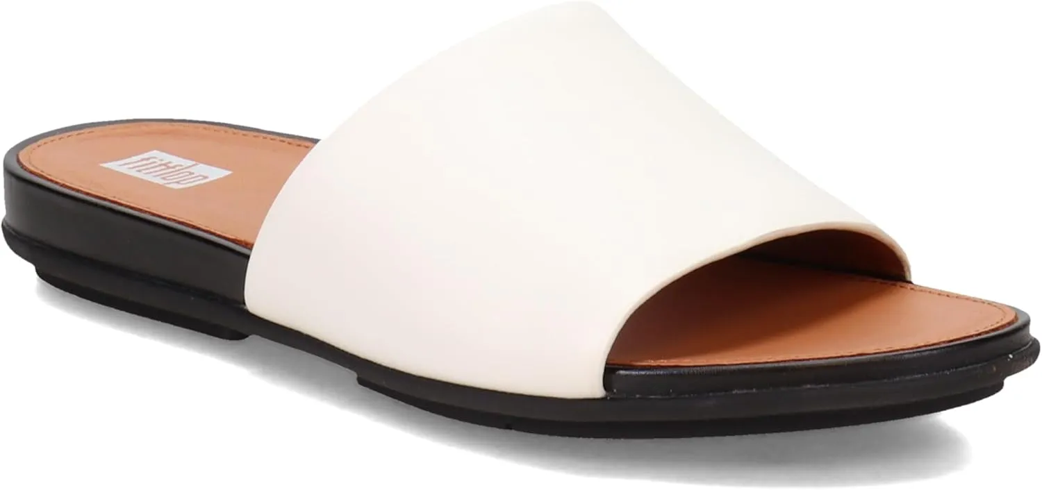 FitFlop Women's Gracie Leather Pool Slides Mule