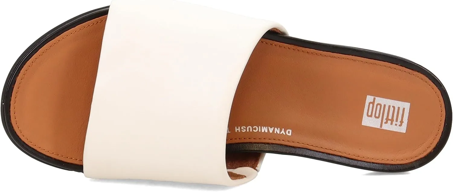 FitFlop Women's Gracie Leather Pool Slides Mule