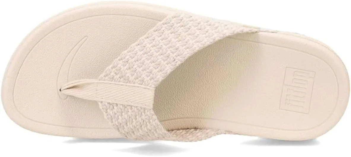 FitFlop Women's Surfa Multi-Tone Webbing Toe-Post Sandals Wedge