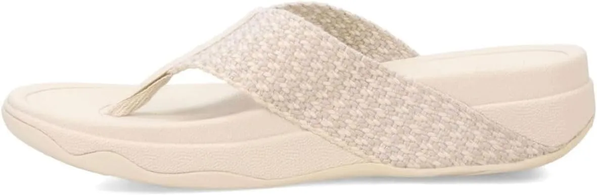 FitFlop Women's Surfa Multi-Tone Webbing Toe-Post Sandals Wedge