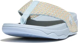 FitFlop Women's Surfa Multi-Tone Webbing Toe-Post Sandals Wedge