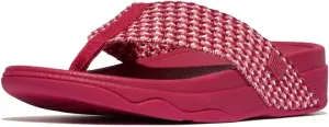FitFlop Women's Surfa Multi-Tone Webbing Toe-Post Sandals Wedge