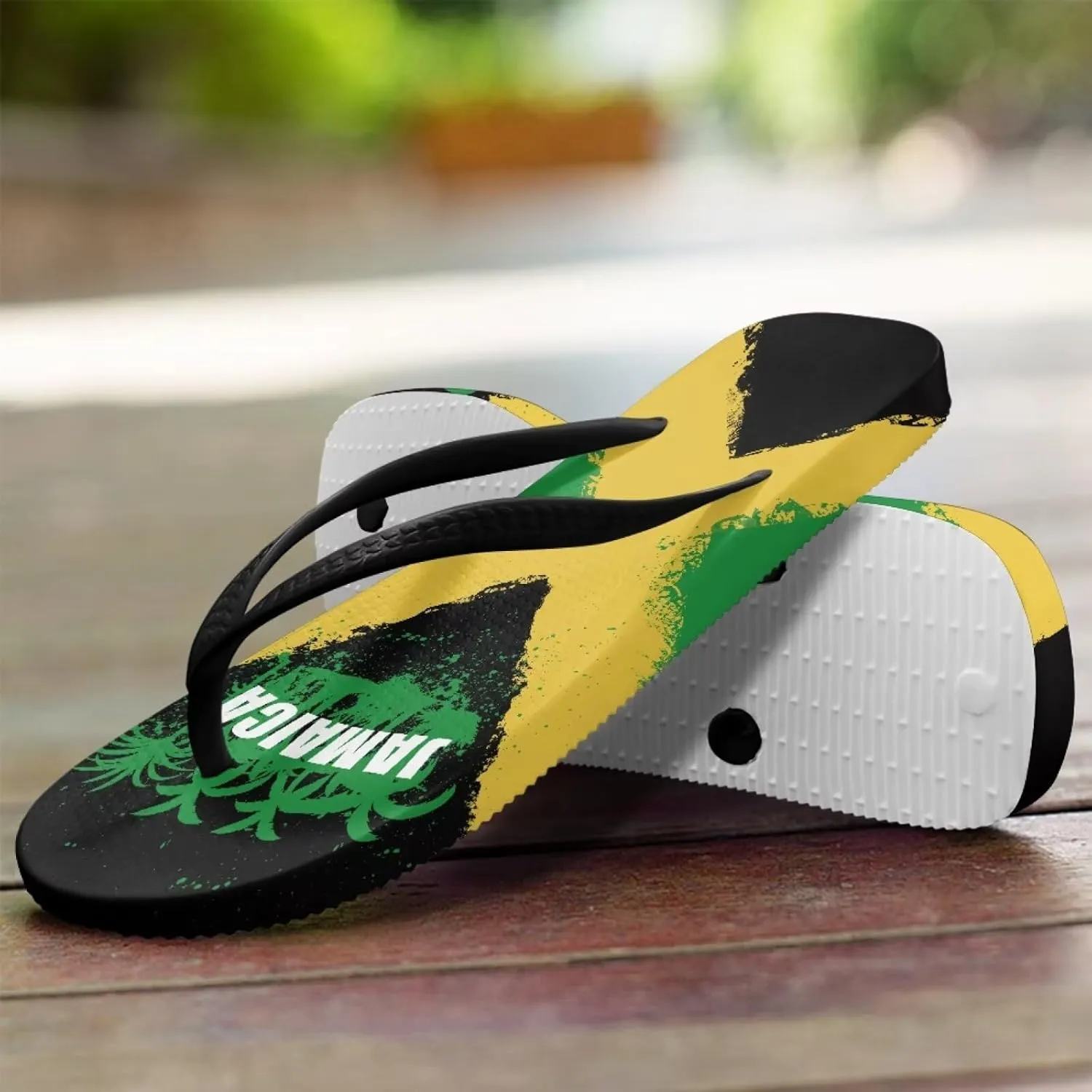 Flag Thong Flip Flops Waterproof Walking Sandal Summer Beach Walking Flip Flop Slippers for Women