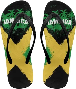 Flag Thong Flip Flops Waterproof Walking Sandal Summer Beach Walking Flip Flop Slippers for Women