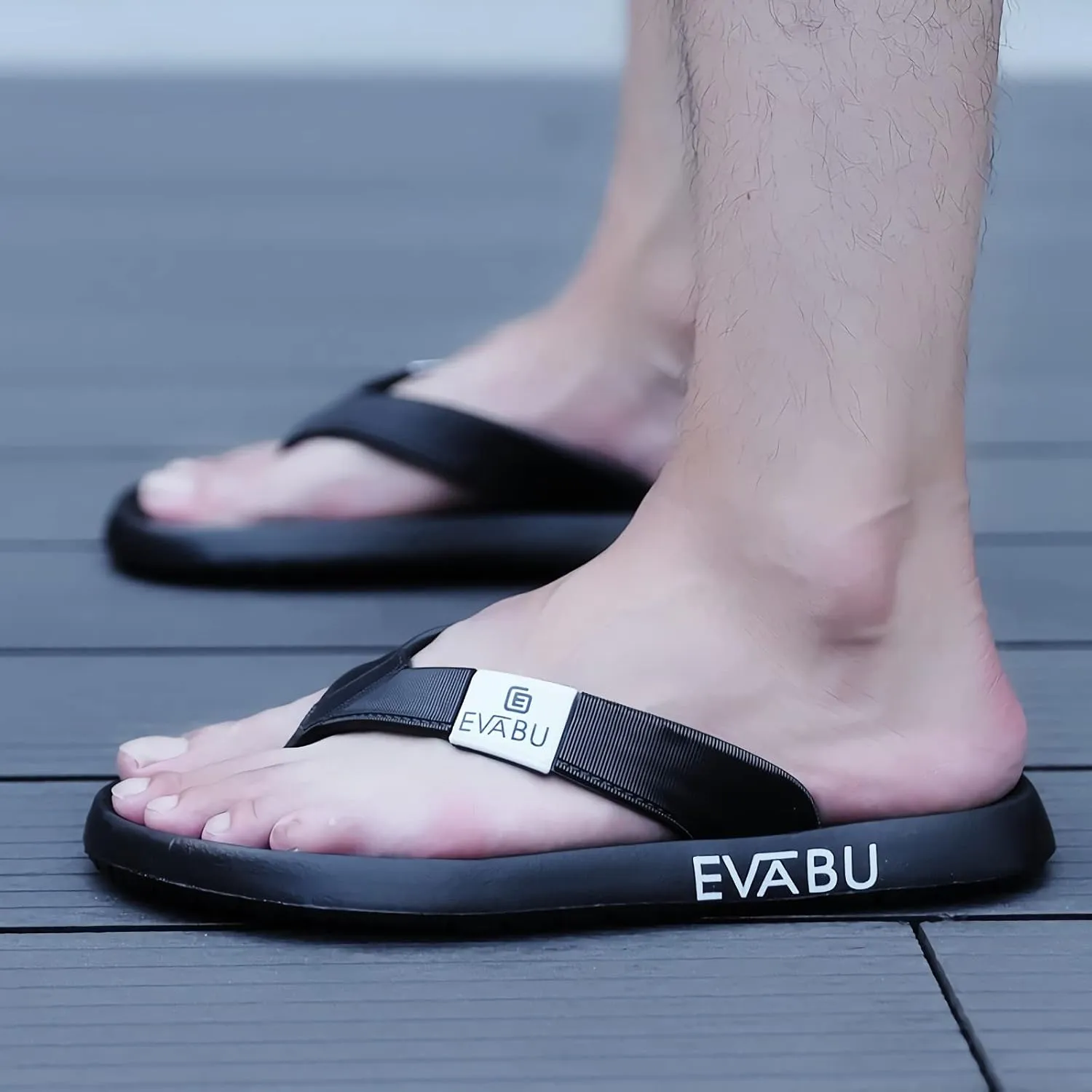 Flip Flops For Man Comfortable Waterproof Beach Sandals - Non-Slip Slippers