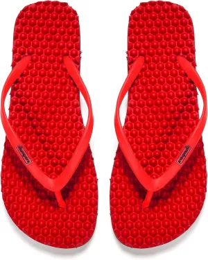 Flip Flops For Women - Beach & Shower Sandals For Womens, Comfortable Massage Acupressure Slippers, Indoor & Outdoor Footwear
