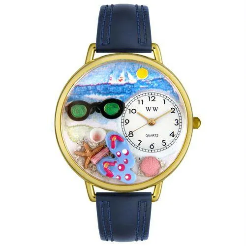 Flip flops Watch in Gold Large