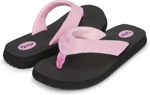 Floopi Flip Flops for Women Flat Yoga Mat Thong Womens Sandals Ladies Beach Sandals with Indoor & Outdoor Anti Skid Soles