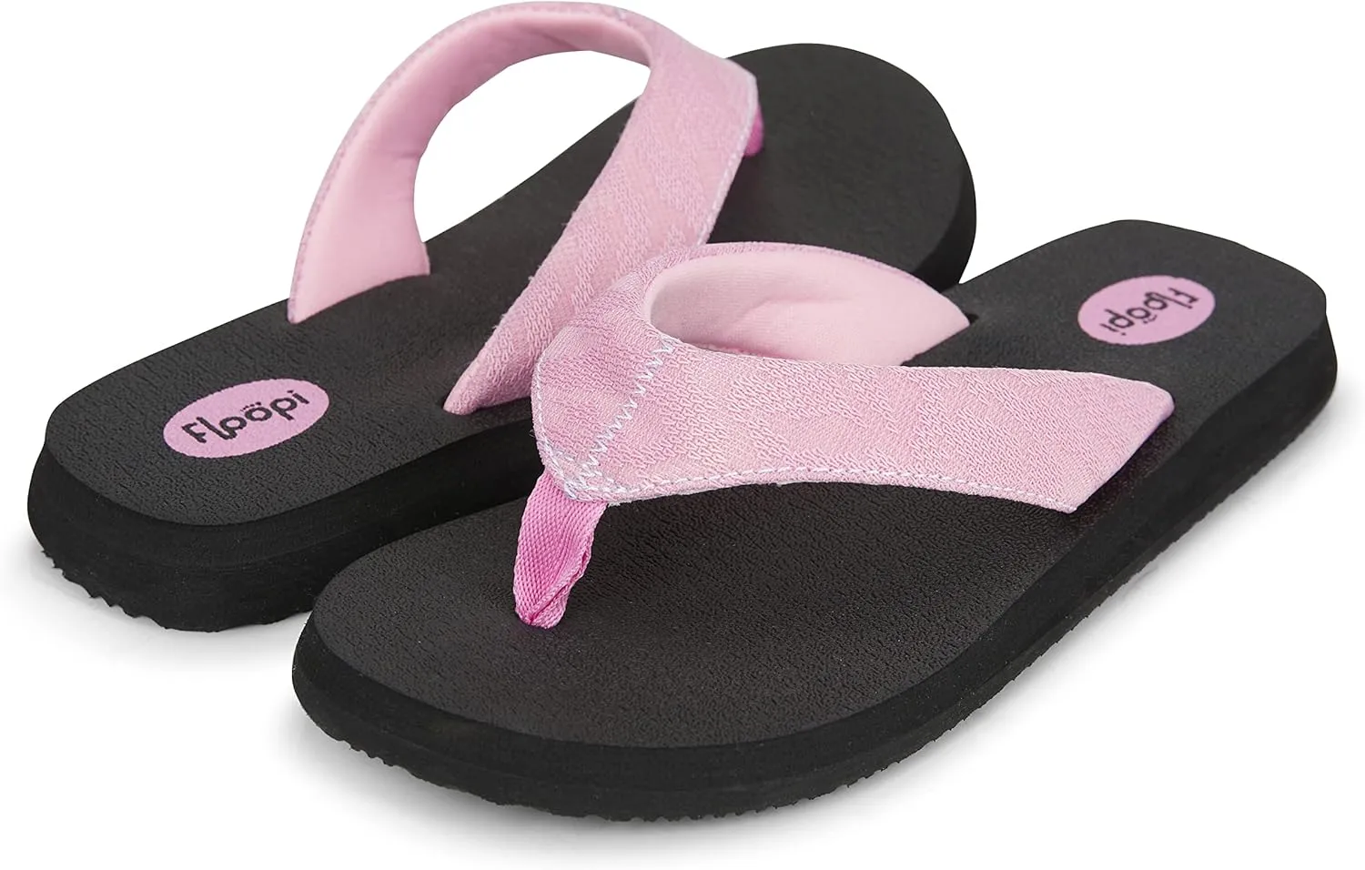 Floopi Flip Flops for Women Flat Yoga Mat Thong Womens Sandals Ladies Beach Sandals with Indoor & Outdoor Anti Skid Soles