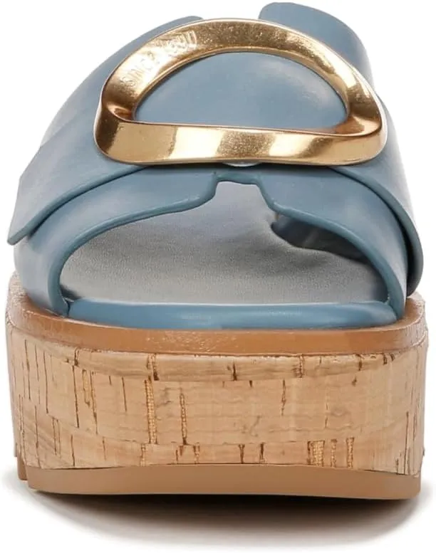 Franco Sarto Women's Hoda Cork Platform Slide Sandals