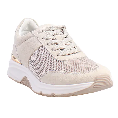 Gabor Ladies Rolling Soft Trainers- 66.897.33 - Beige