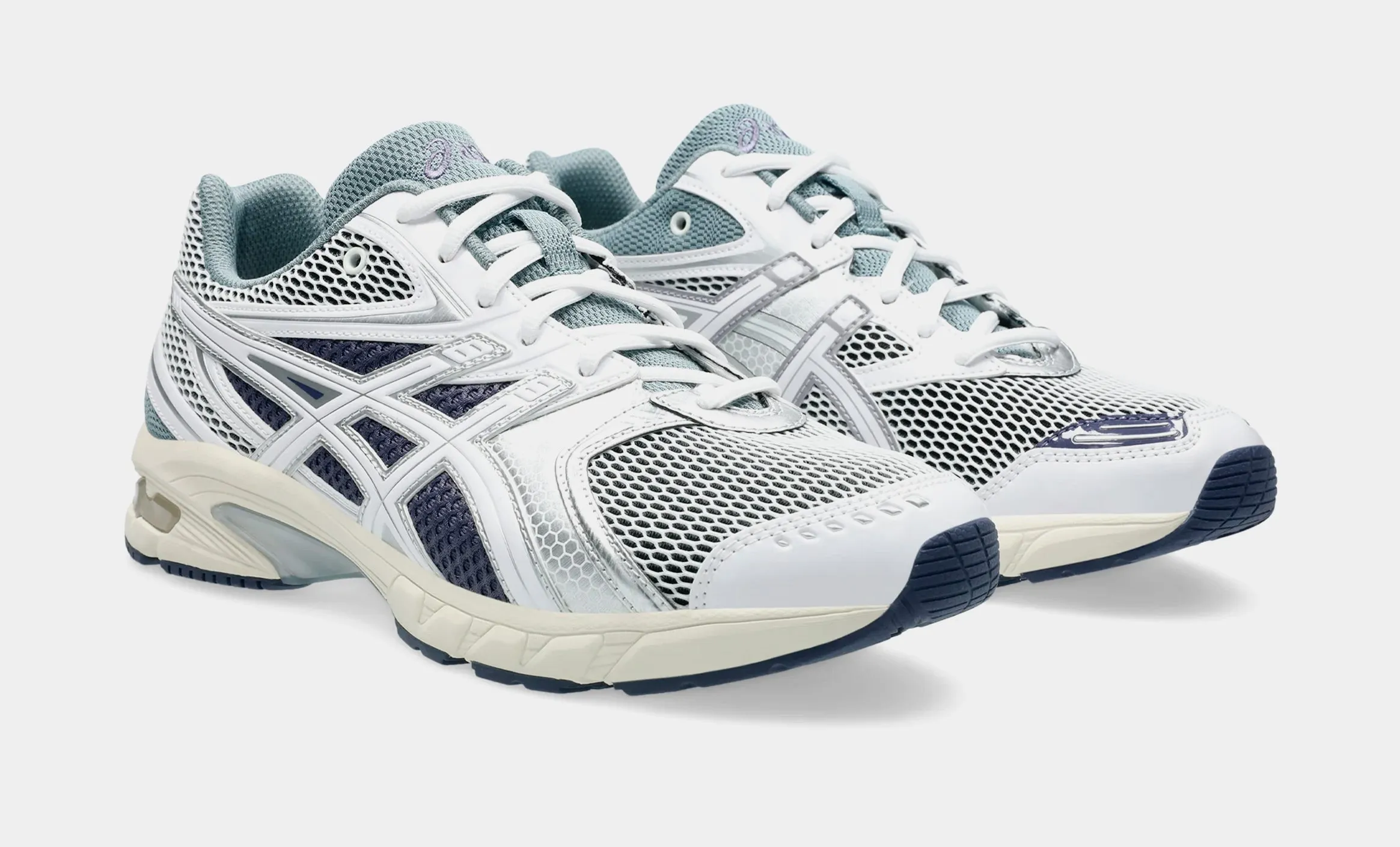 Gel DS Trainer 14 Mens Running Shoes (White/Pure Silver/Black)