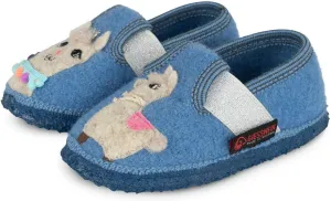 Giesswein Women's Slippers Mule, Mittelblau, 8