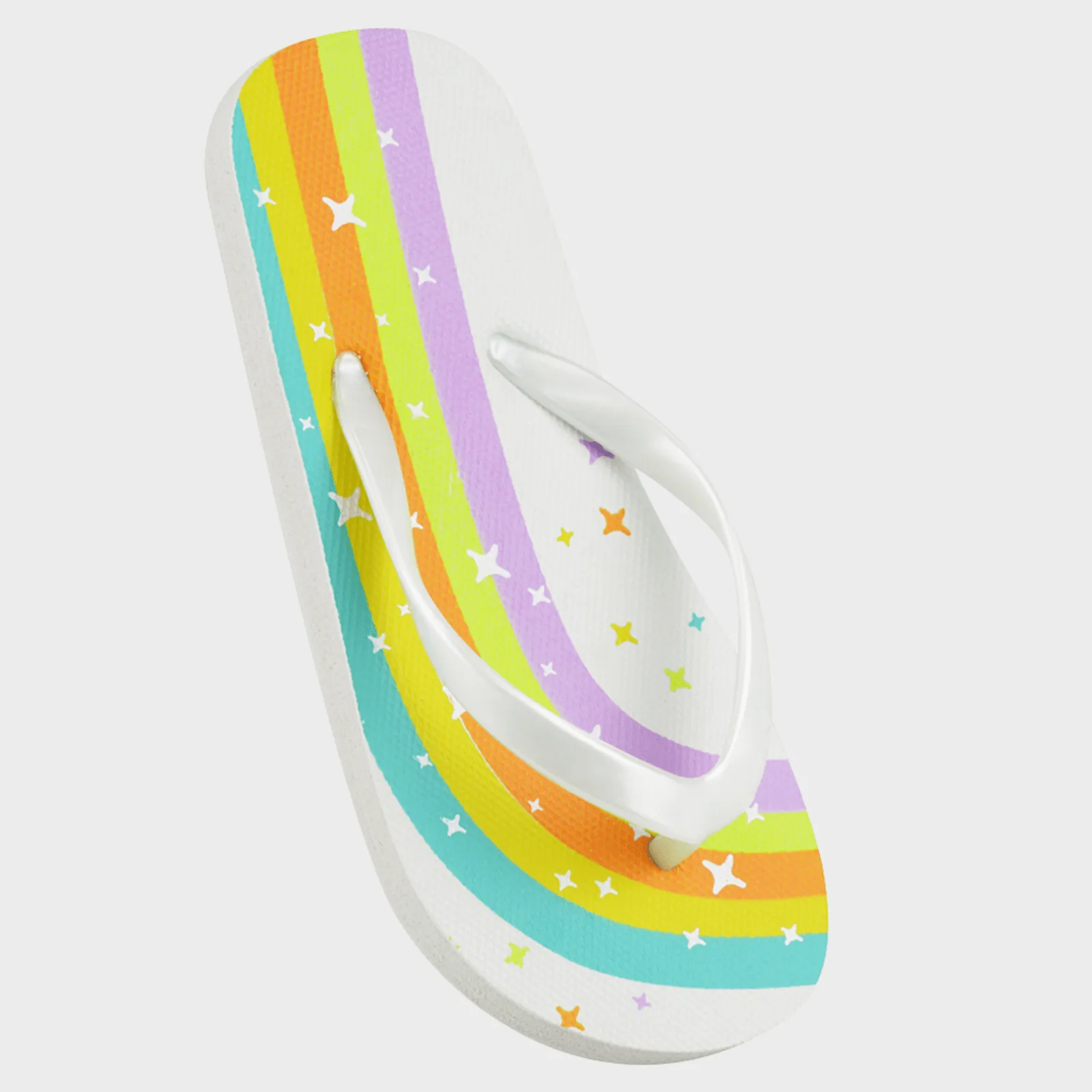 Girls Rainbow Flip Flop