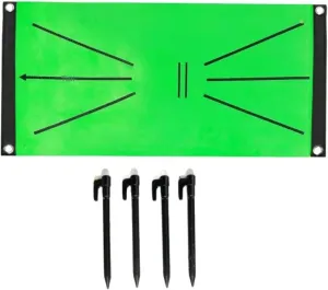 Golf Hitting Mat, Indoor and Outdoor Universal Golf Swing Trainer, Golf Mat Supplies