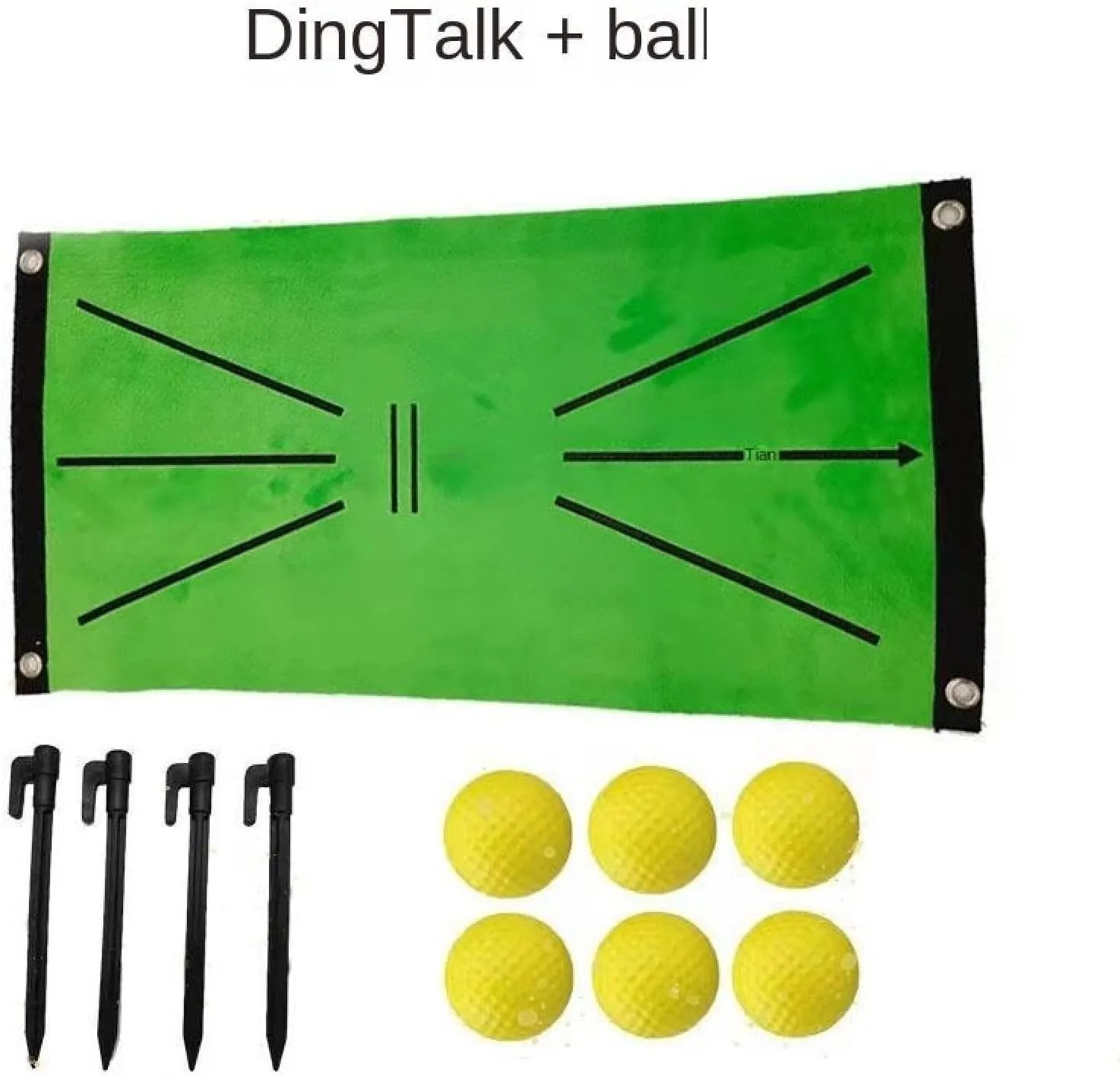 Golf Hitting Mat, Indoor and Outdoor Universal Golf Swing Trainer, Golf Mat Supplies