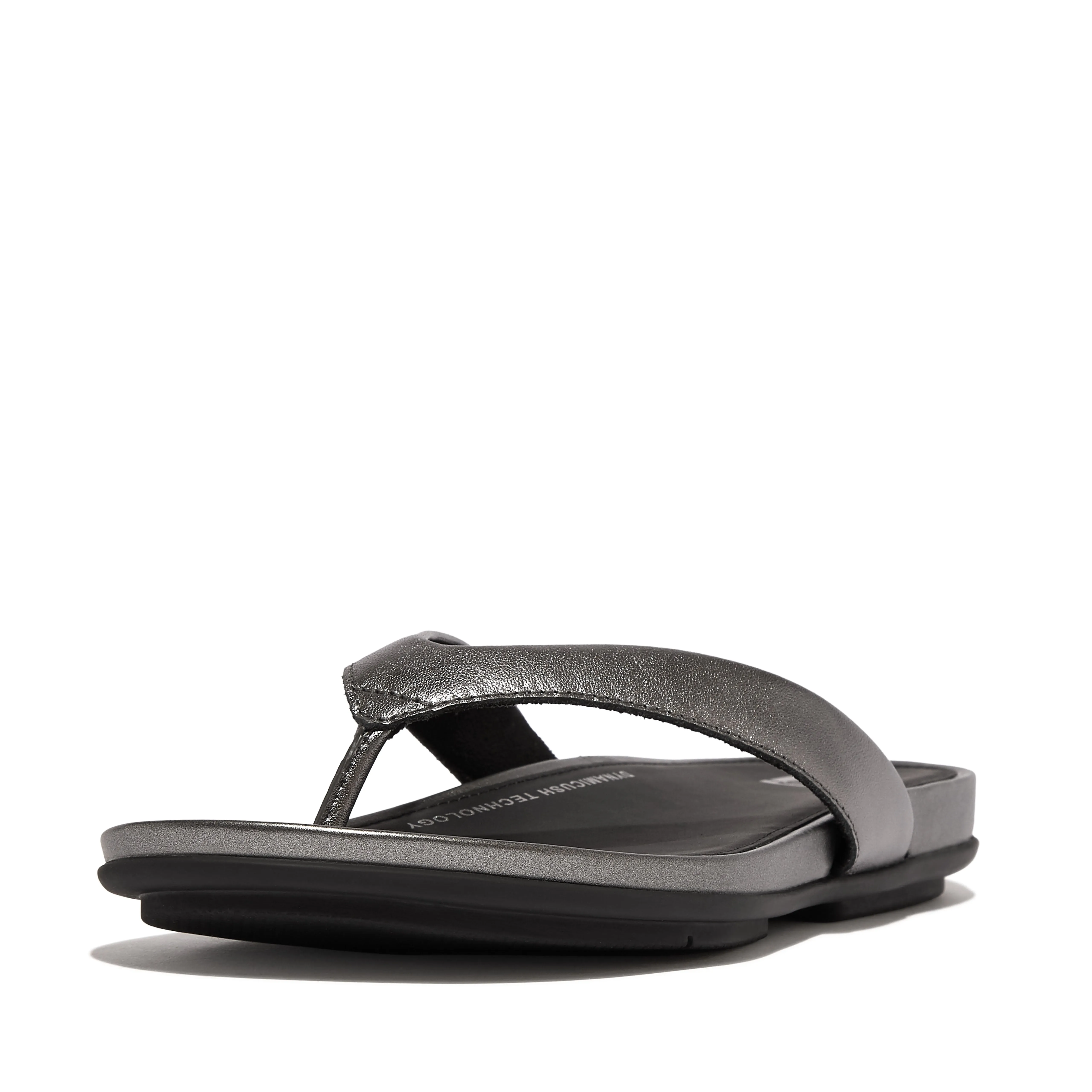 GRACIE Leather Flip-Flops