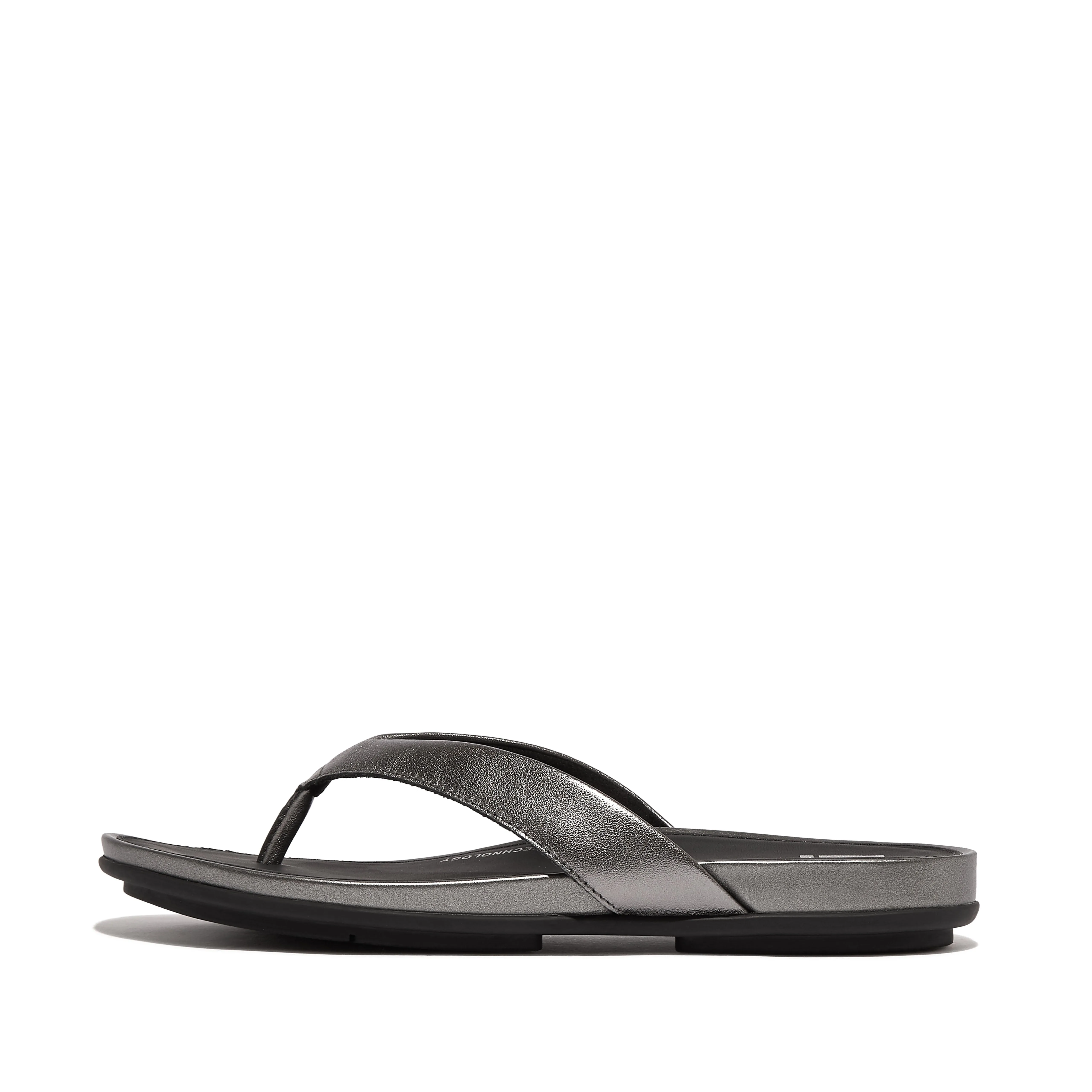GRACIE Leather Flip-Flops