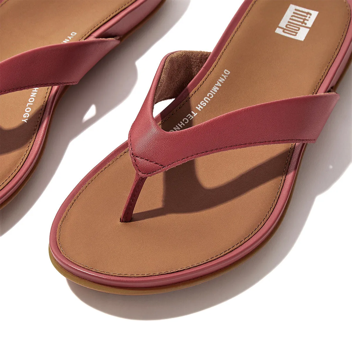 GRACIE Leather Flip-Flops