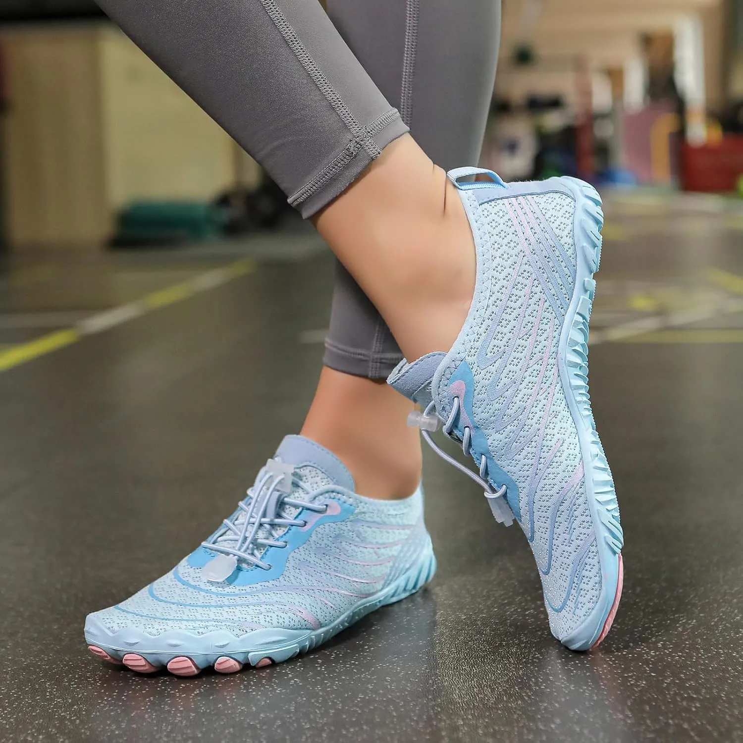 Grounded Footwear Barefoot Shoes for Women Men Quick Dry Hiking Sneakers Breathable Soft Trail Running Shoes Footwear