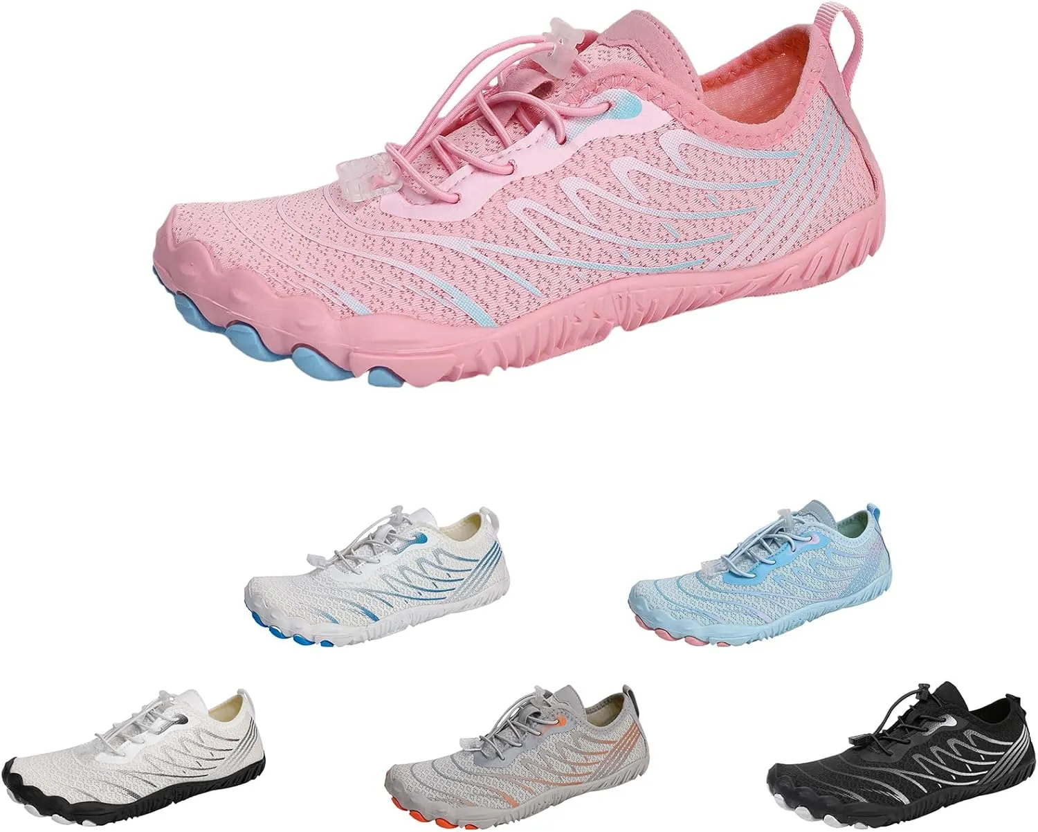 Grounded Footwear Barefoot Shoes for Women Men Quick Dry Hiking Sneakers Breathable Soft Trail Running Shoes Footwear