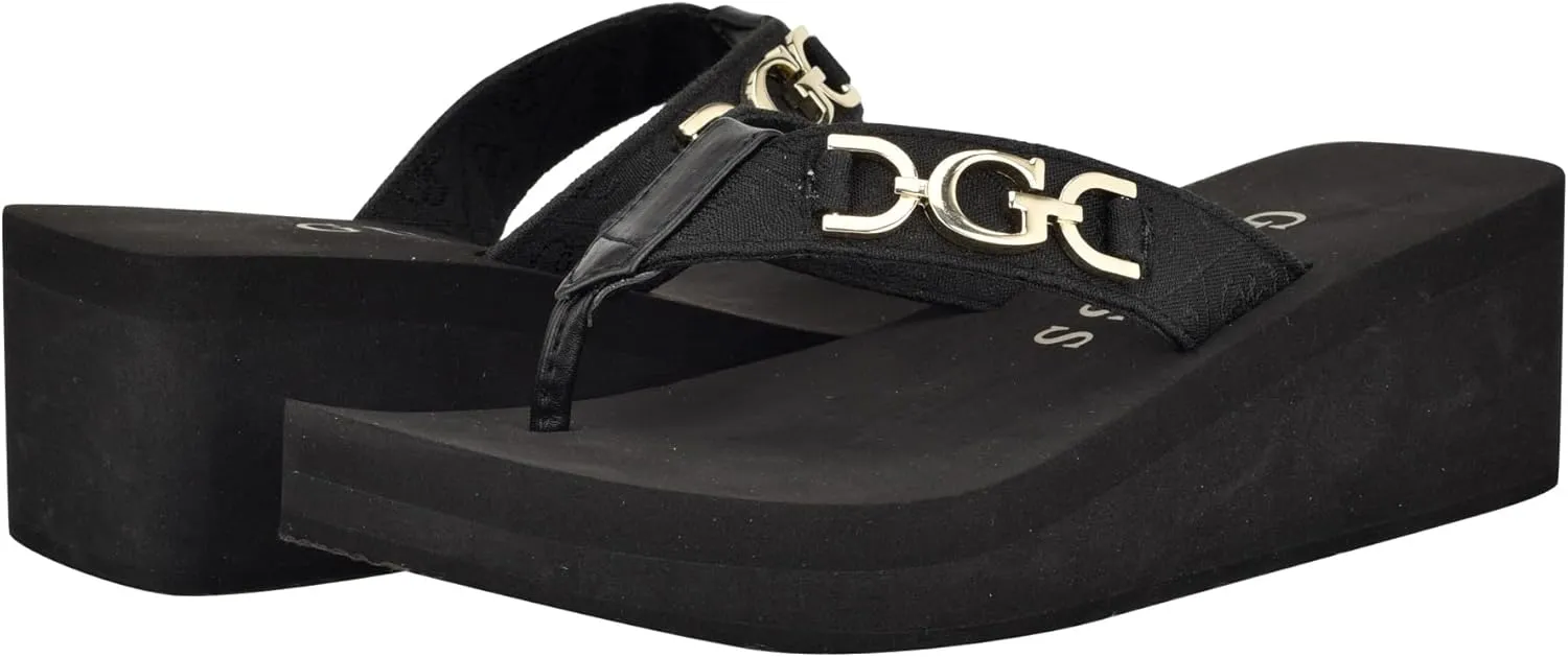 GUESS Women's Edany Wedge Sandal
