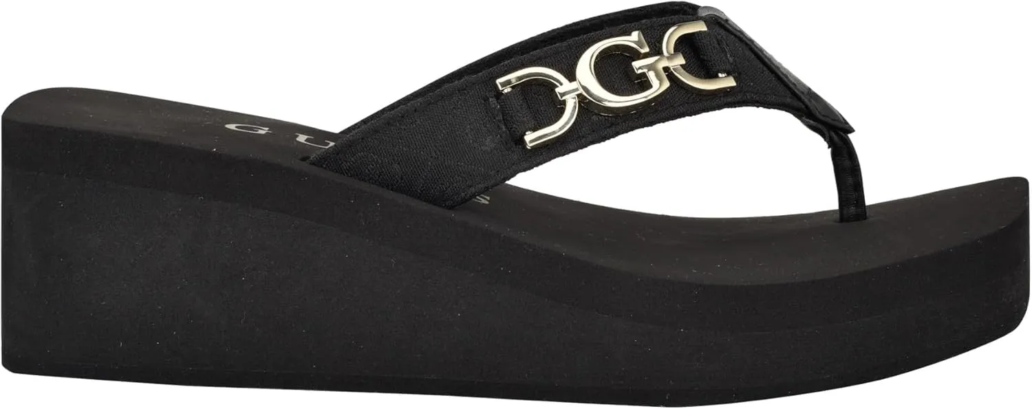 GUESS Women's Edany Wedge Sandal