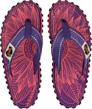 Gumbies Islander Flip-Flops | Unisex Classic Canvas Flip-Flops with Recycled Rubber Outsole & Cotton Footbed | Contoured, Lightweight & Everyday Comfortable