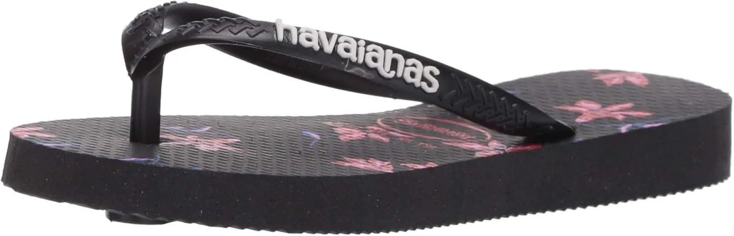 Havaianas Unisex-Child Slim Surf Floral Flip Flop Sandal