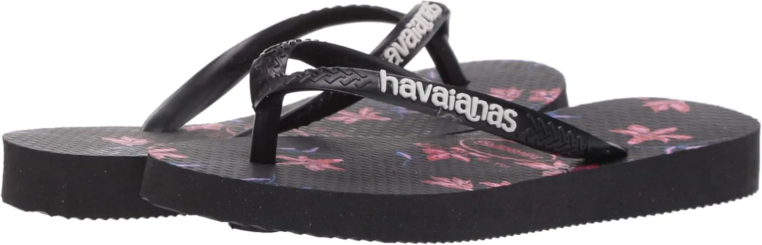 Havaianas Unisex-Child Slim Surf Floral Flip Flop Sandal