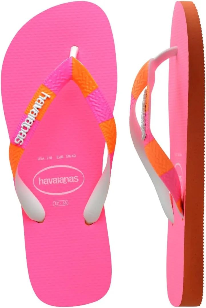 Havaianas womens Top Verano Sandal Sunset Orange