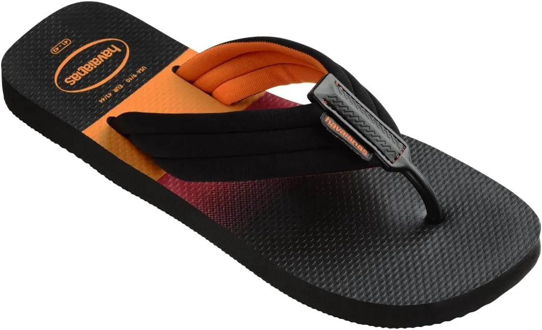 havaianas Women's Urban Print Black Flip-Flop