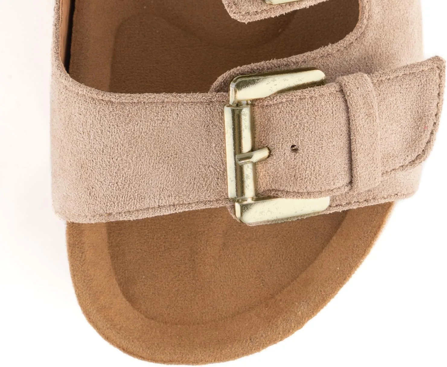 heelchic Platform Sandals Women, Chunky Platform Wedges with Arch Support, Big Buckle Casual Open Toe Slide Sandals
