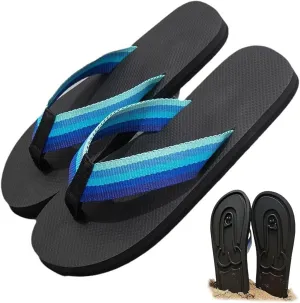 Hidden Flops, Funny Non Slip Quick-Dry Beach Flip Flops with Hidden Design, Creative Comfort Outdoor Flip Flops Novelty Gift for Beach, Home