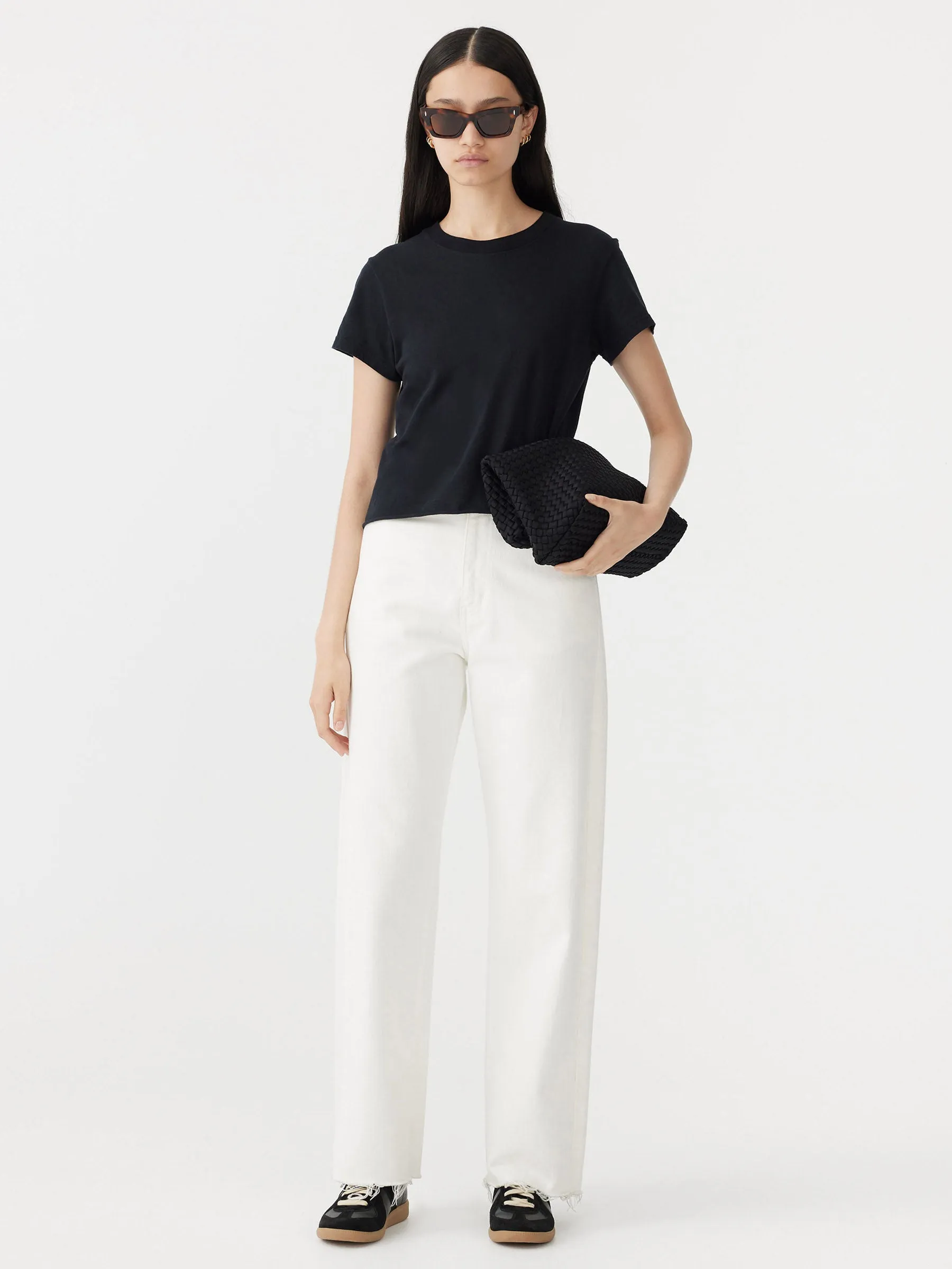 High Rise Straight Leg Jean