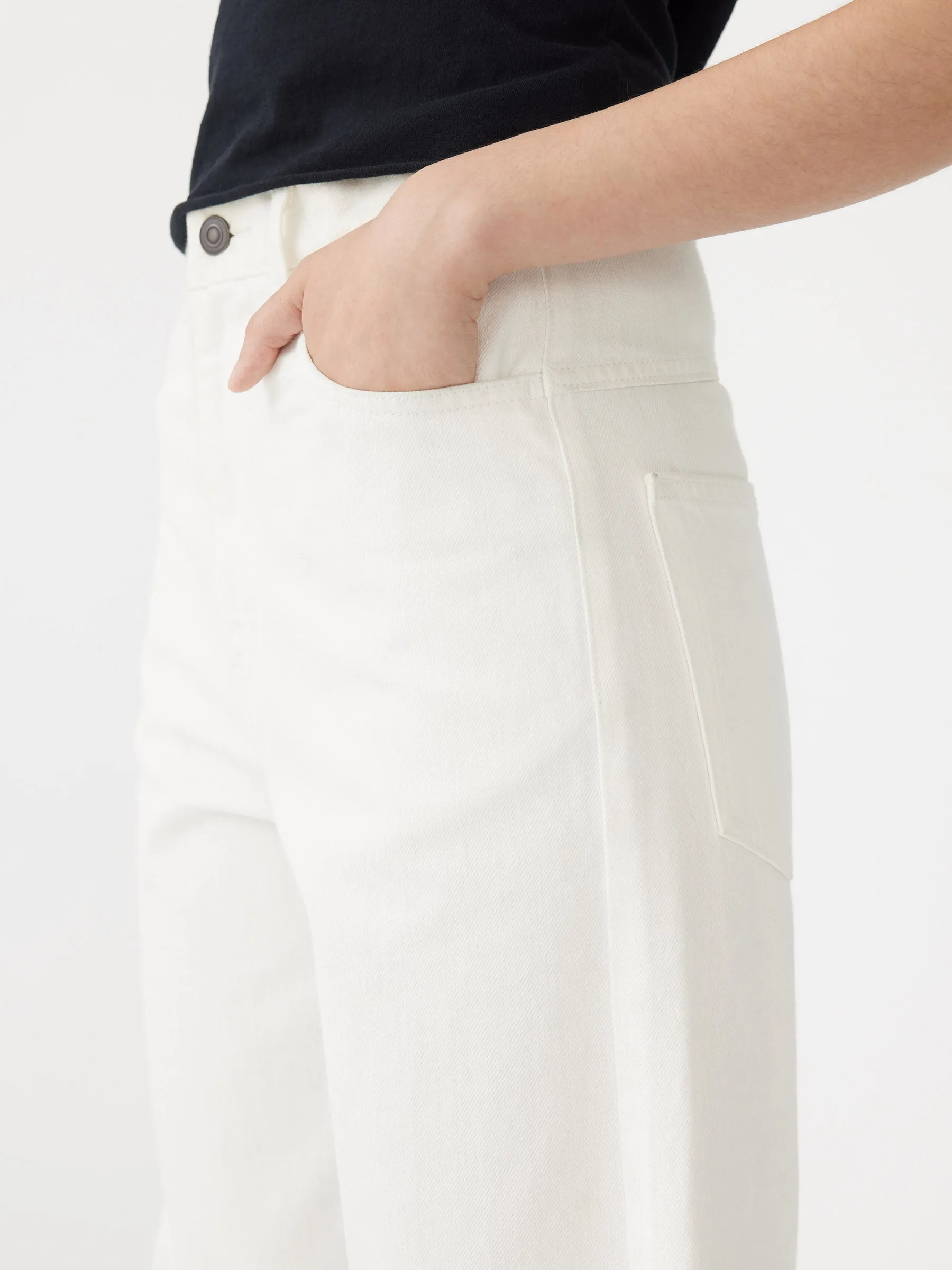 High Rise Straight Leg Jean