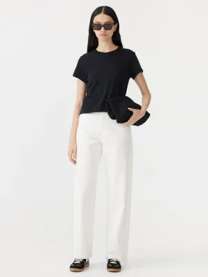 High Rise Straight Leg Jean