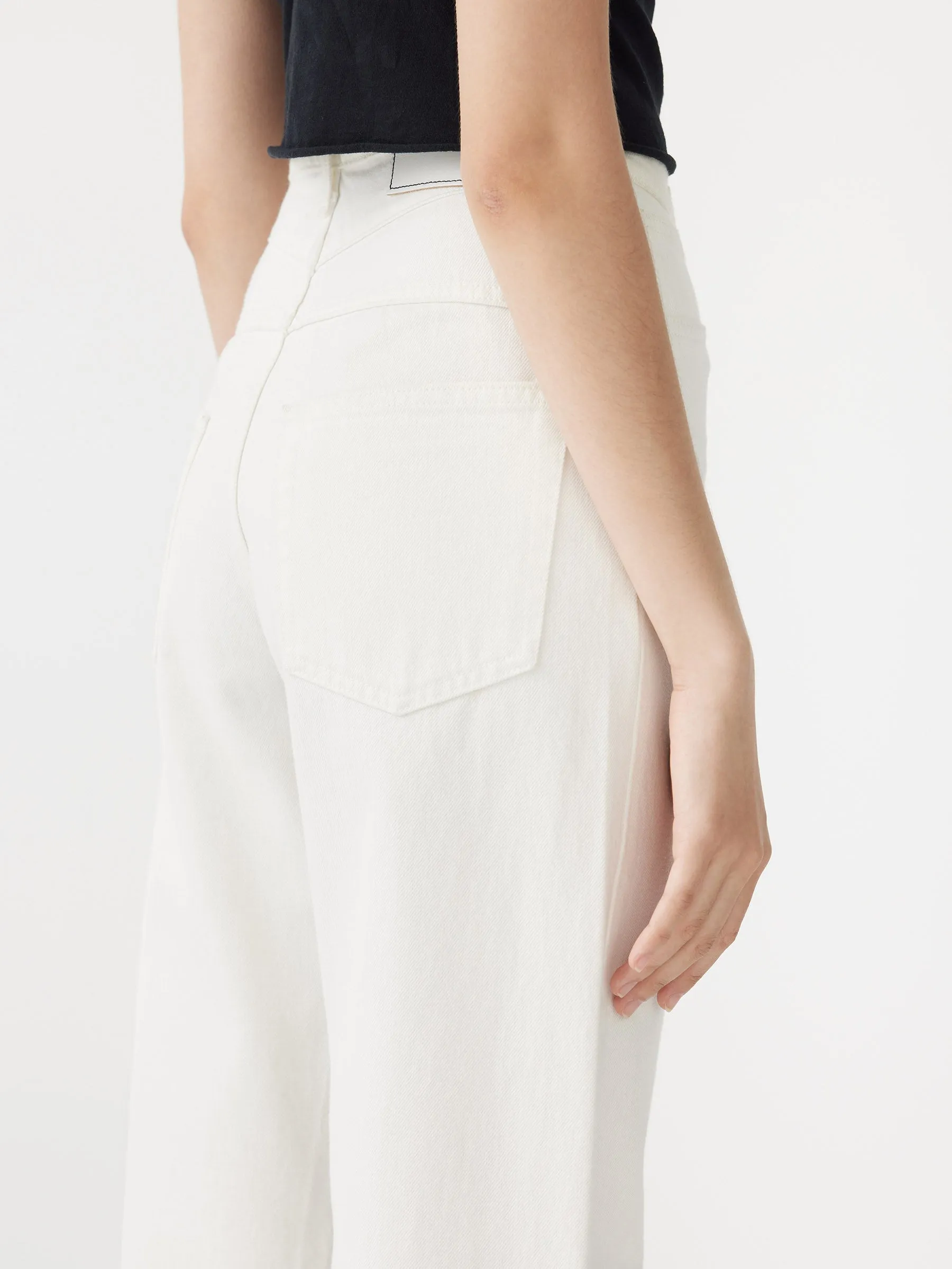 High Rise Straight Leg Jean